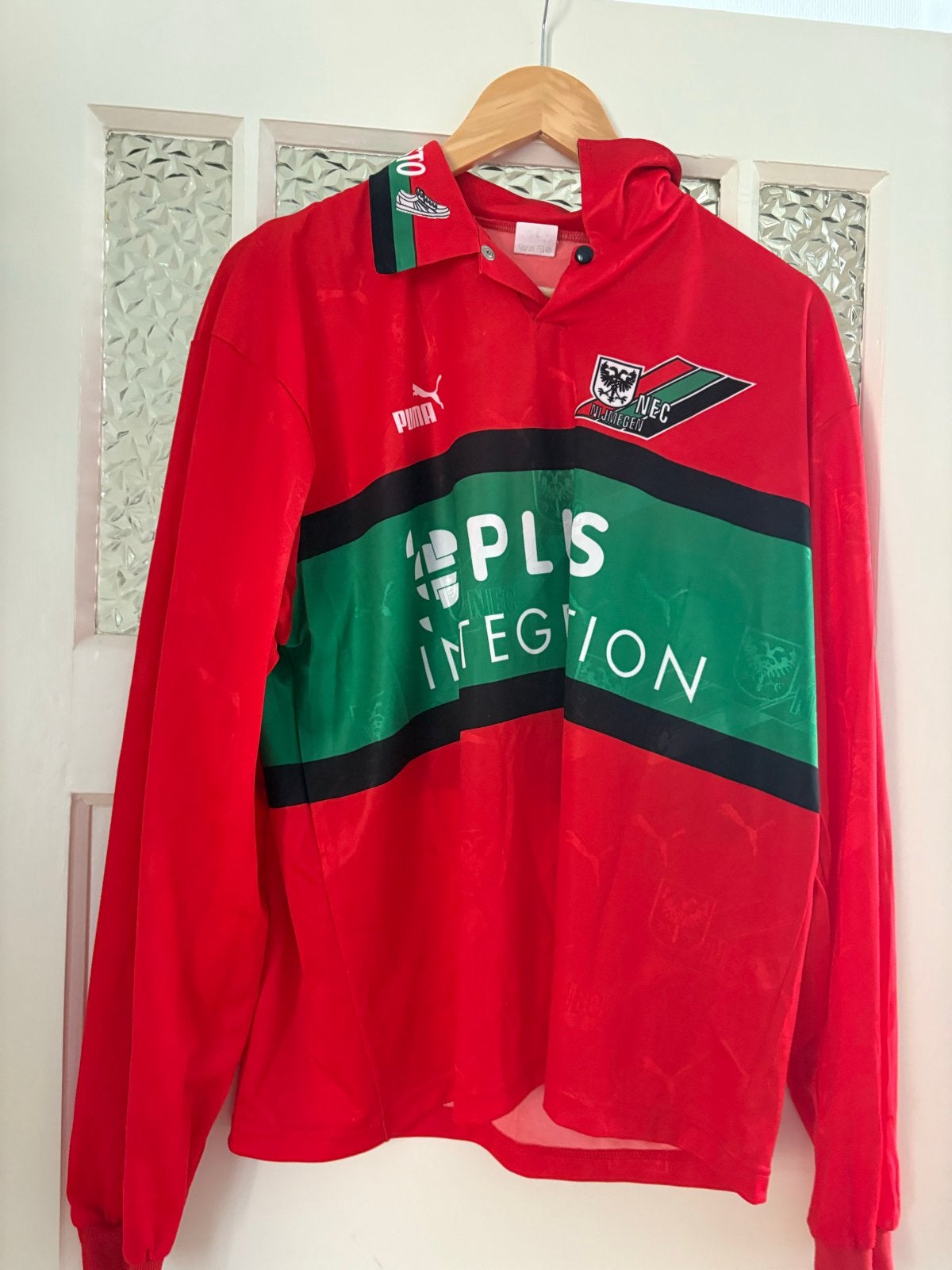 NEC Nijmegen 1996-1997 Matchworn Shirt + Broekje Cruden, Ophalen of Verzenden, Gebruikt, Overige binnenlandse clubs, Shirt