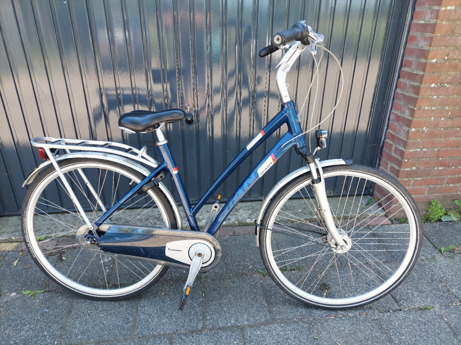 damesfiets giant cosmo 8 versnellingen, Ophalen, Versnellingen, Giant, Zo goed als nieuw