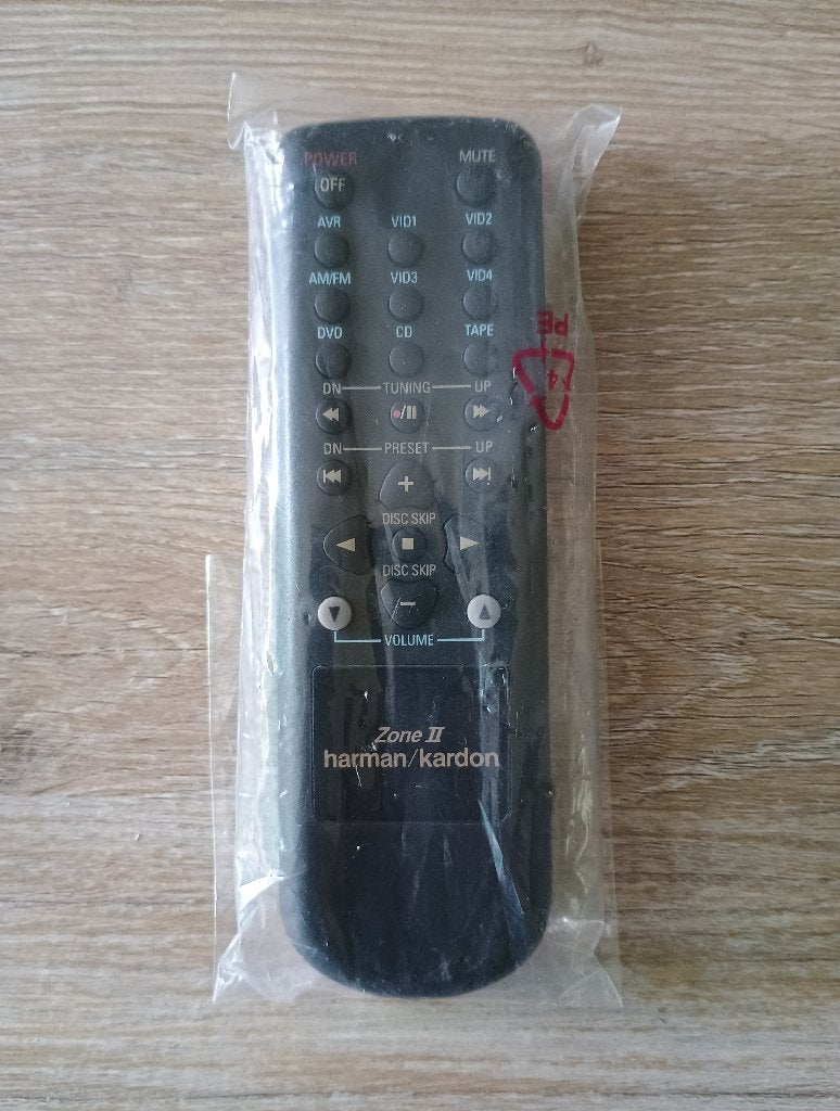 Harman kardon zone II afstandsbediening origineel 2, Ophalen of Verzenden, Nieuw, Origineel, Receiver of Versterker
