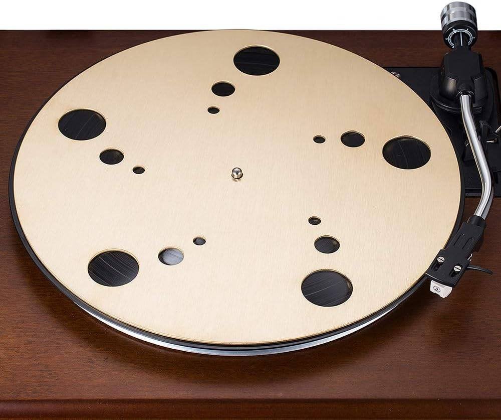 Douk Audio HiFi Pure Brass koper Turntable Platter Mat for V, Audio, Tv en Foto, Platenspelers, Ophalen of Verzenden, Nieuw, Thorens