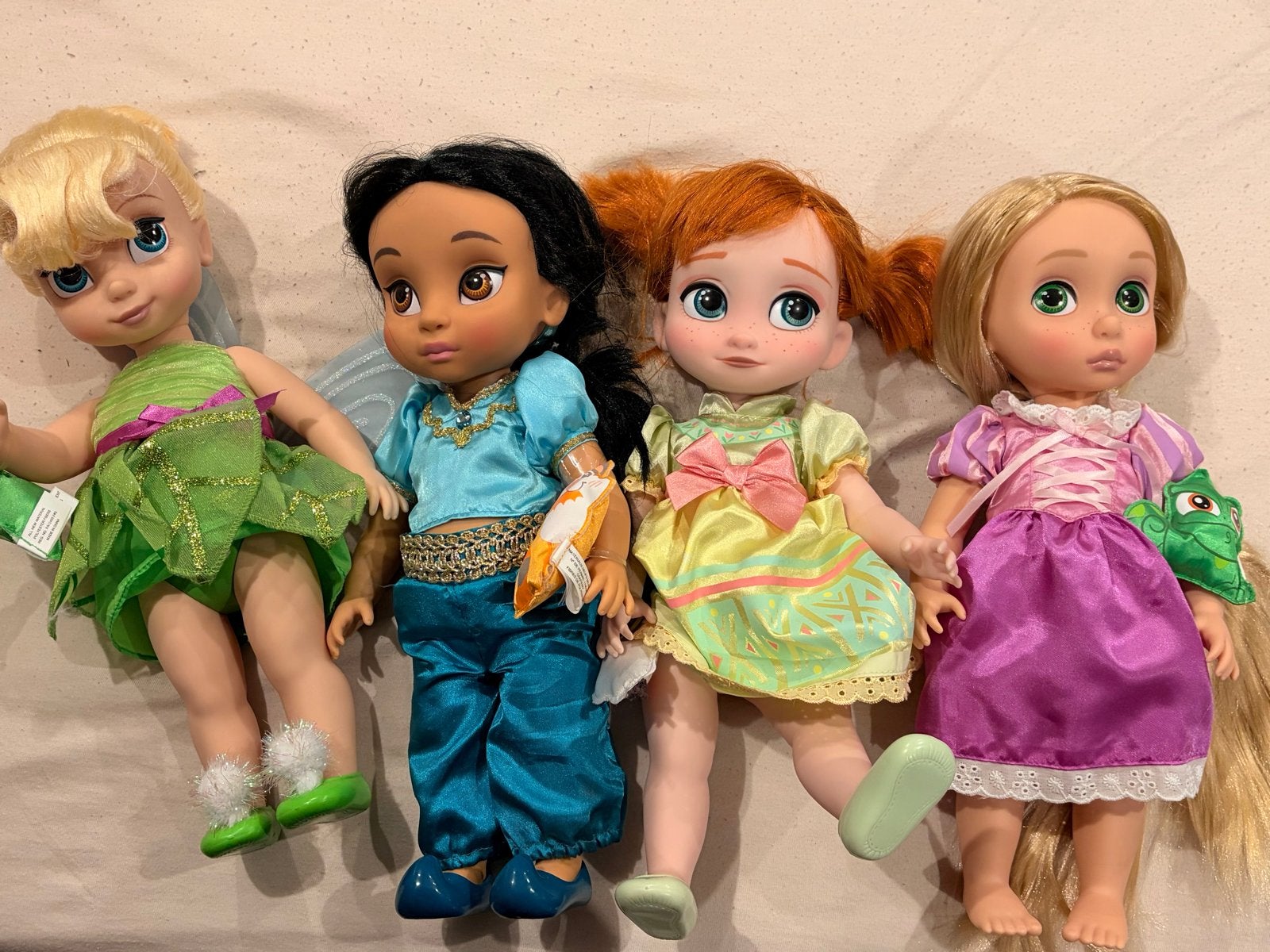 Set van Disney Store Officiële Doll Animator poppen., Ophalen of Verzenden, Overige figuren, Gebruikt, Overige typen