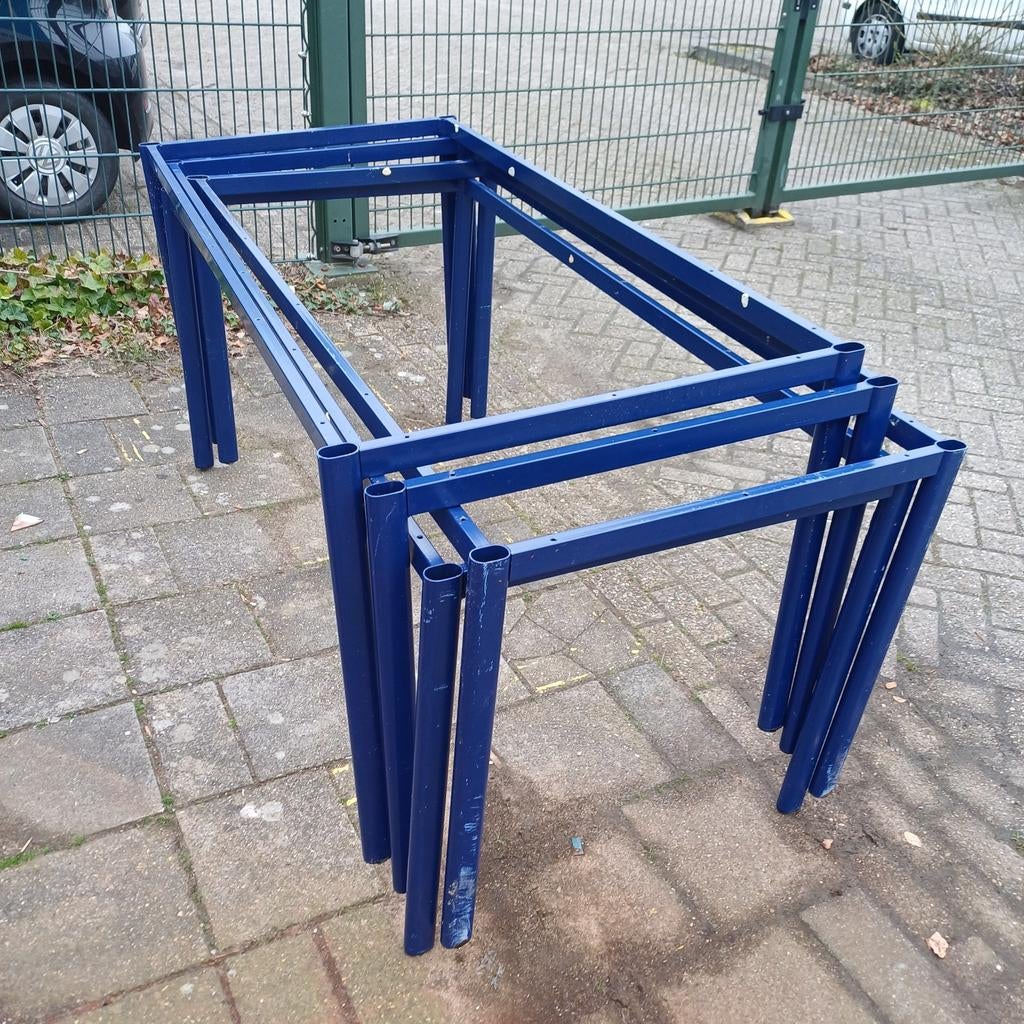 Kantinetafel frames, Ophalen, Gebruikt, 50 tot 100 cm, 150 tot 200 cm