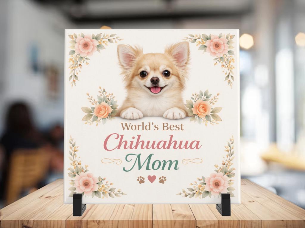 World's Best Chihuahua Mom - Tegel, Verzenden, Nieuw