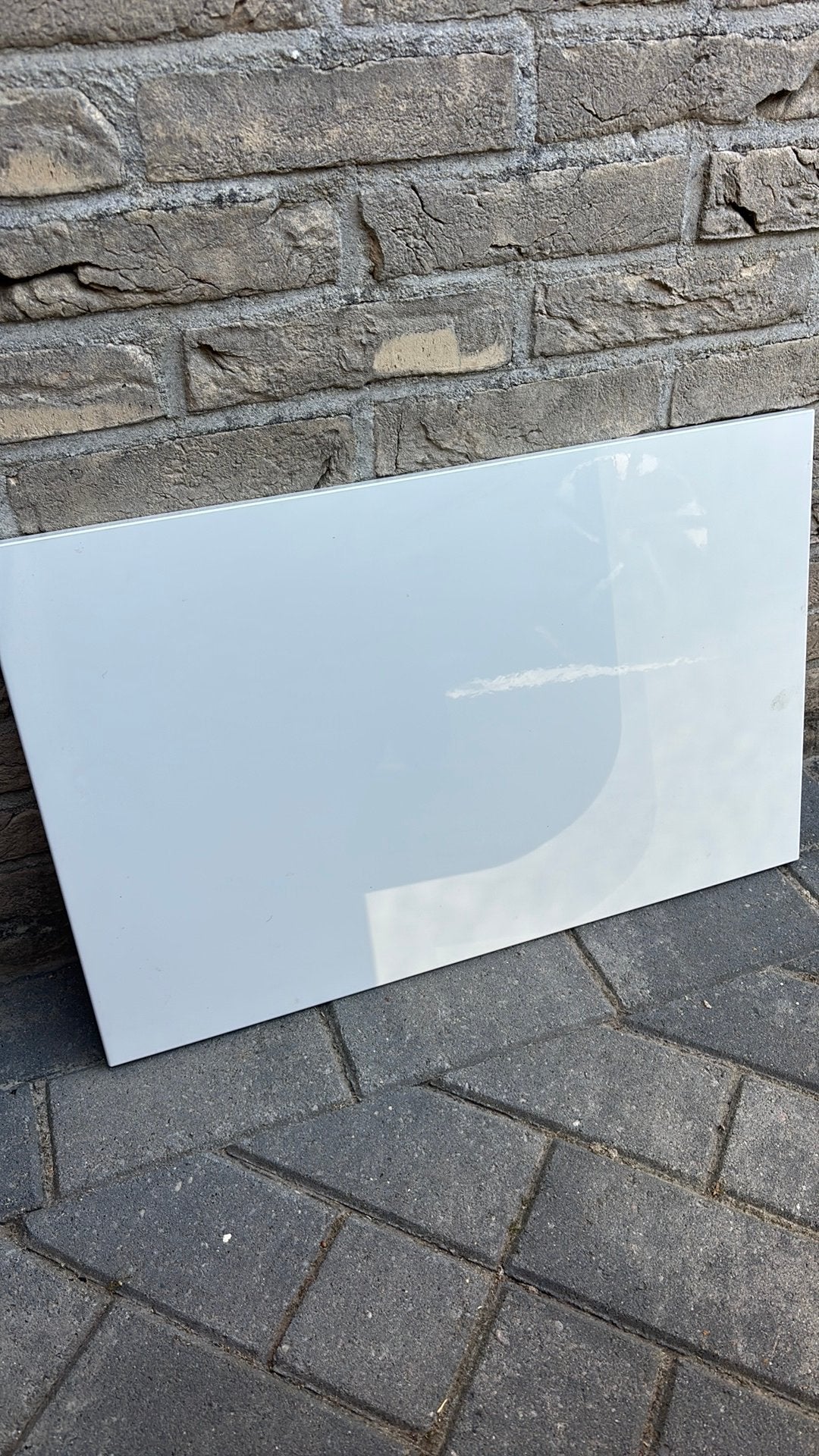 Ikea Besta TV kast deur, wit hoogglans, Ophalen, Zo goed als nieuw