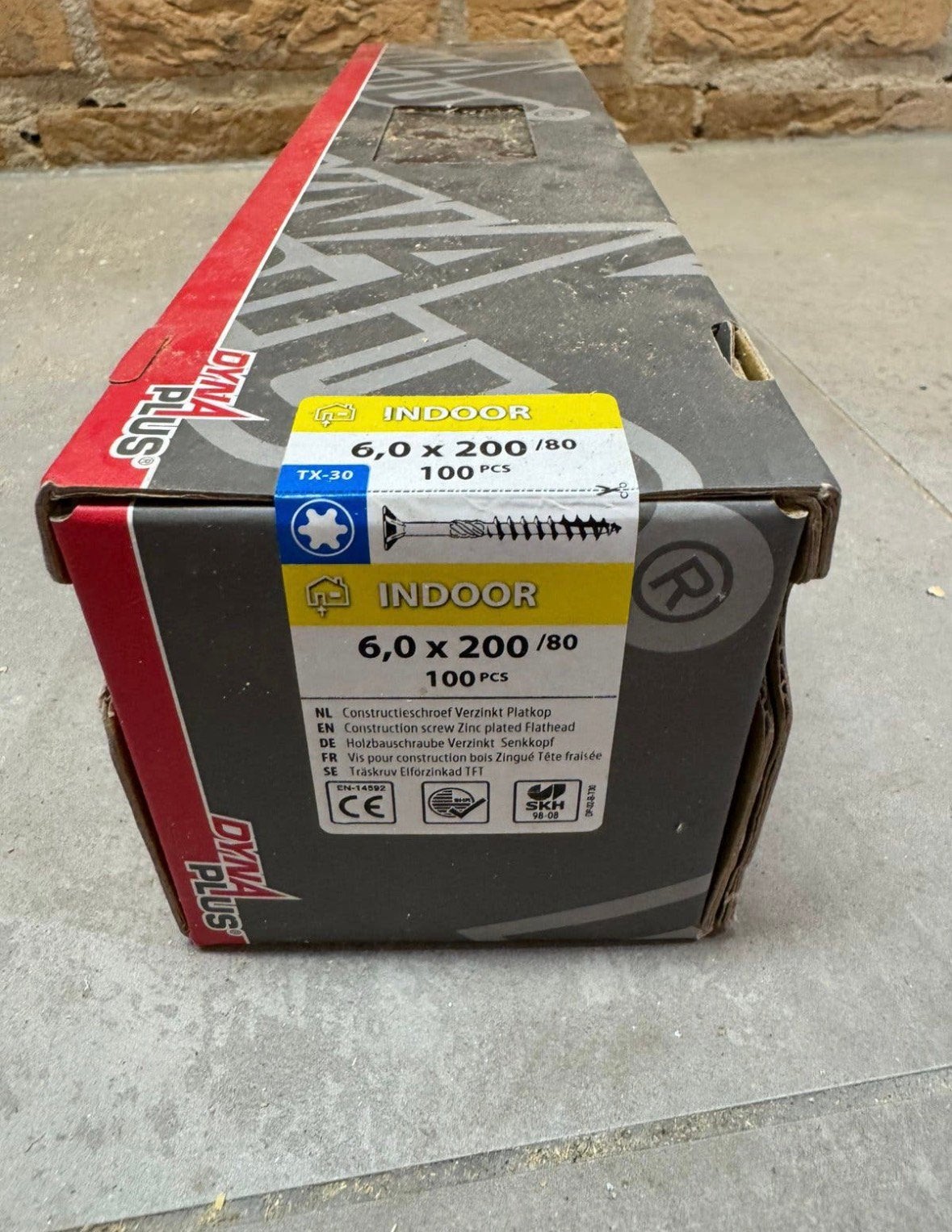 Dynaplus 6,0x200 schroeven. Nieuwe volle doos, Ophalen, Nieuw