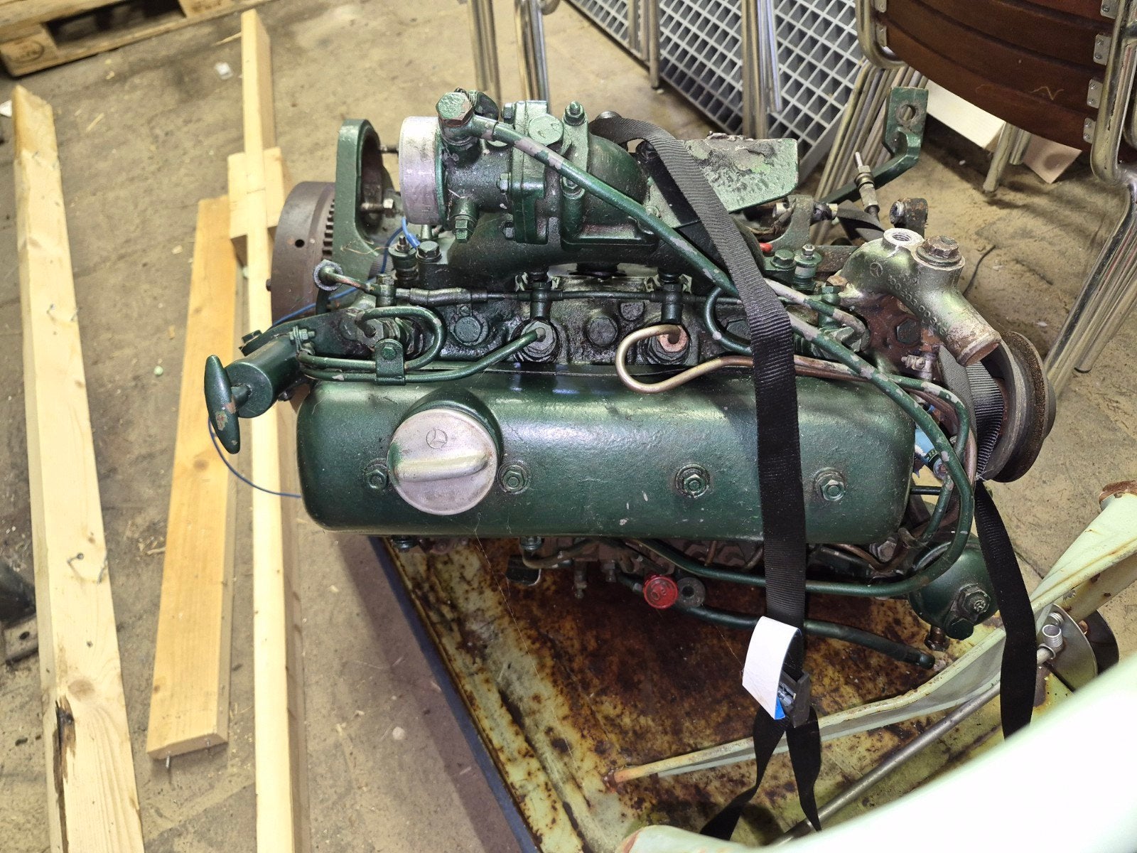mercedes om 636, Ophalen of Verzenden, Motor en Techniek, Zeilboot of Motorboot
