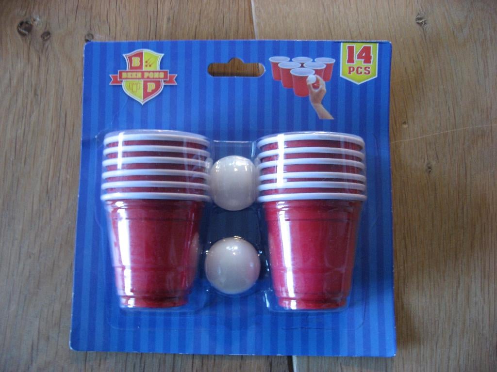 nieuw bier pongen / beer pong spelletje, drankspel, Verzenden, Nieuw