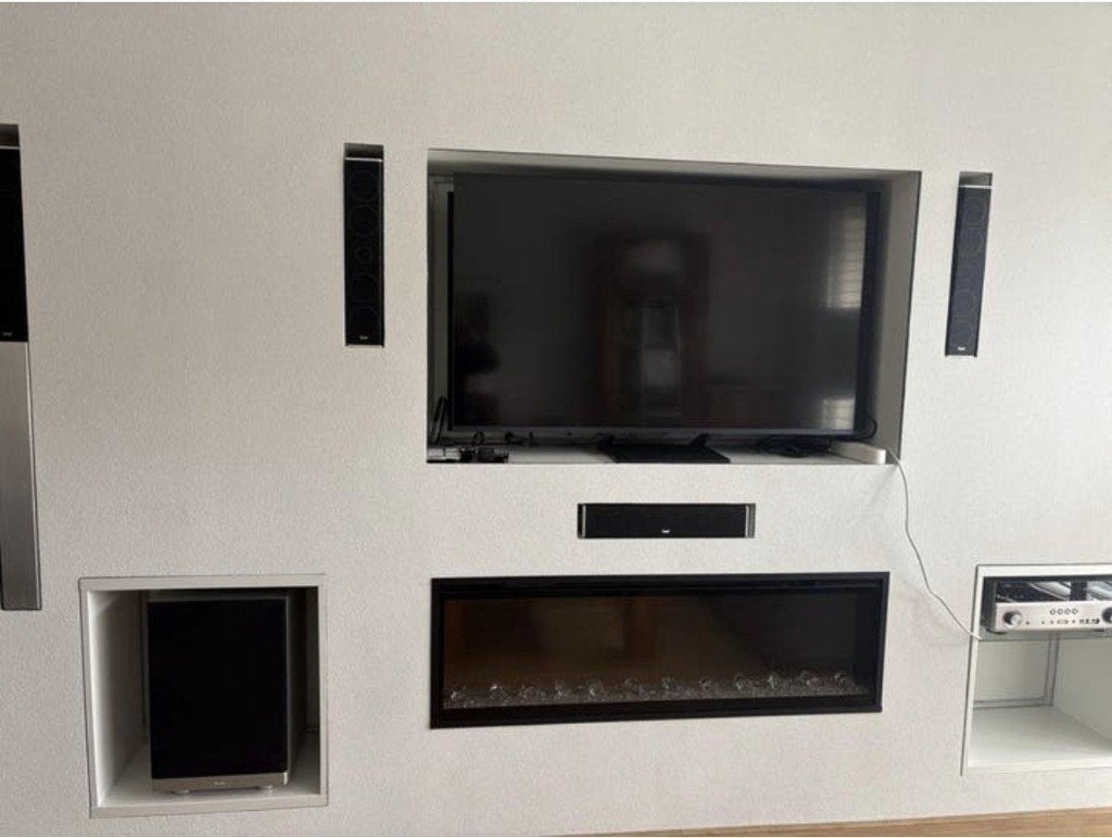 Teufel LT 4 speaker set – Complete 5.1 Home Cinema Set, Soundbar, 70 watt of meer, Zo goed als nieuw, Overige spelers