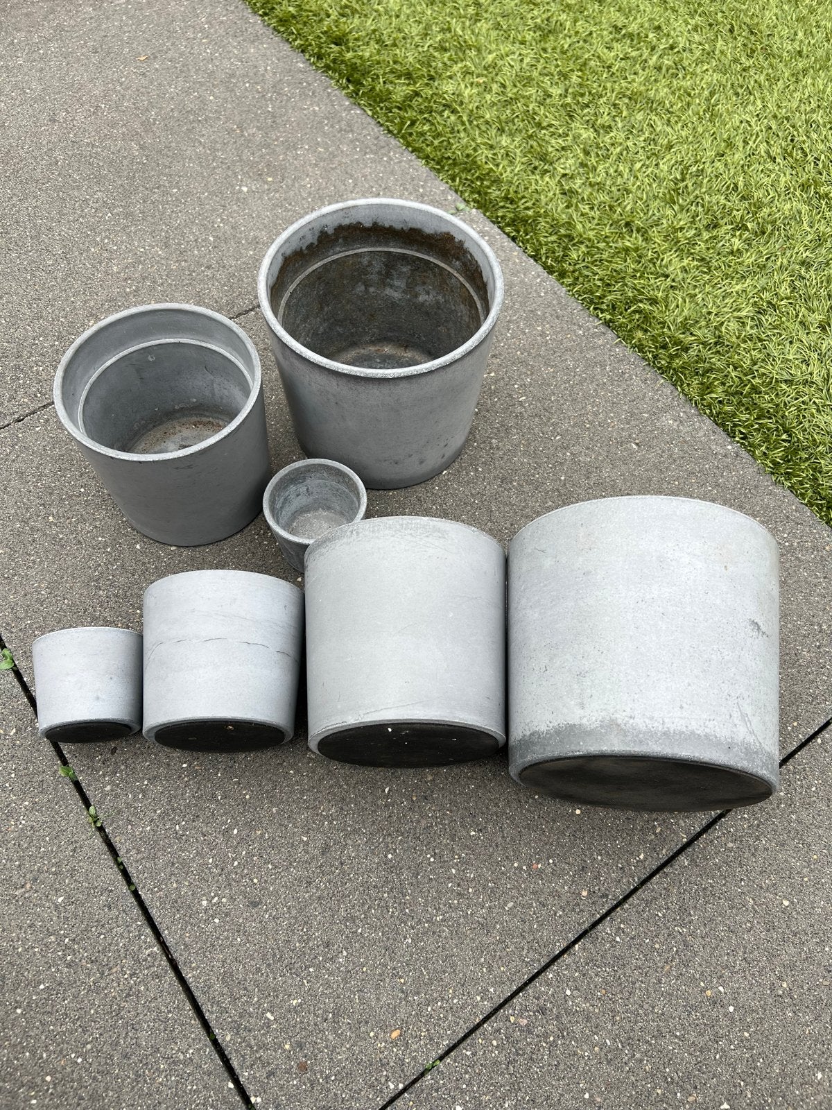 Ikea Boysenbär sierpotten - 7 stuks in diverse maten, Tuin en Terras, Ophalen, Gebruikt, Rond, Binnen
