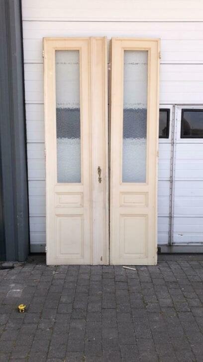 Prachtset antieke ensuitedeuren  284x140, Ophalen, La belle porte, Jurgen.hoogenboezem@gmail.com, Binnendeur