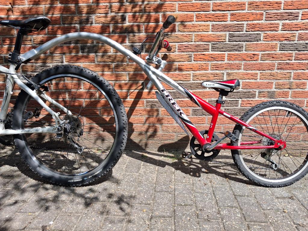 Aanhangfiets Trek, Ophalen, Gebruikt, Opvouwbaar, 80 kg of meer