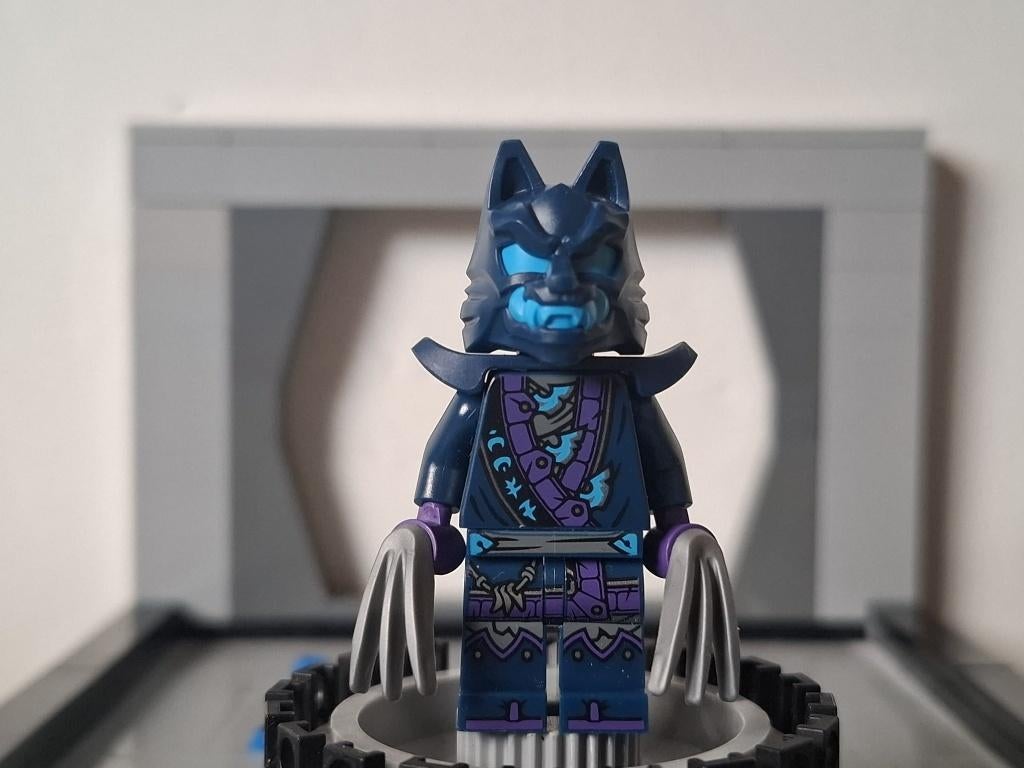 LEGO Ninjago - minifiguur - njo0851 - Wolf Mask Warrior, Lego, Ophalen of Verzenden, Zo goed als nieuw, Minifiguur