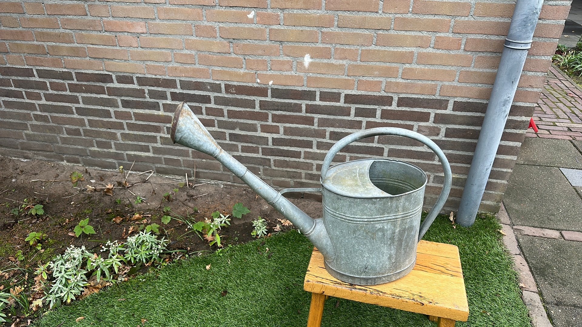 Tuingieter metaal , sier, Ophalen of Verzenden, Zo goed als nieuw, Metaal