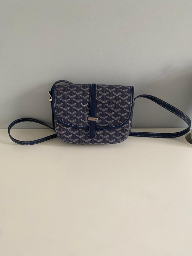 Goyard crossbody tas blauw, Sieraden, Tassen en Uiterlijk, Tassen | Schoudertassen, Nieuw, Blauw, Ophalen of Verzenden
