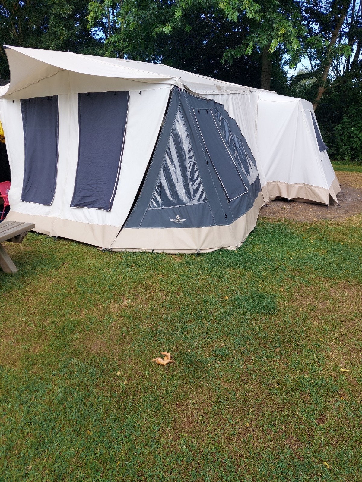 Combi camp valley, Ophalen, Aanwezig, Combi-Camp