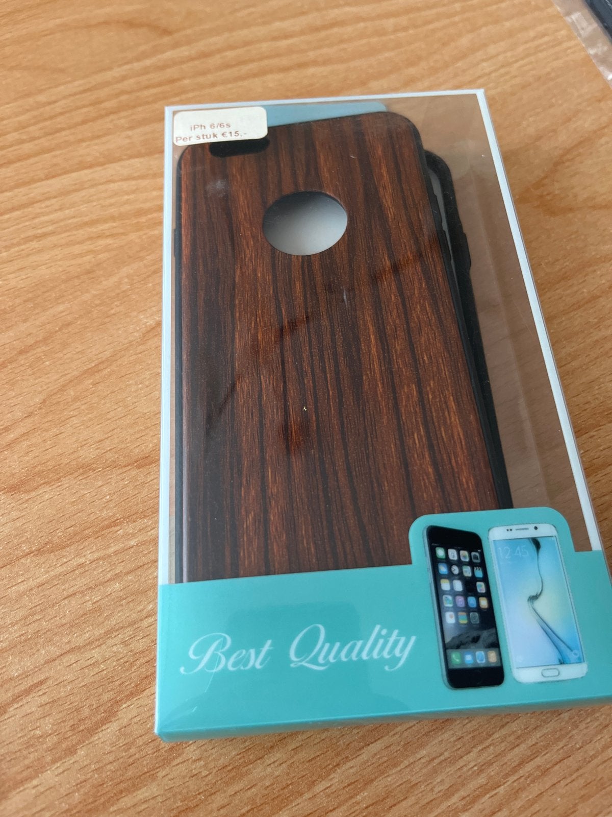 Hoesje voor iPhone 6 / 6s - Houtlook, Telecommunicatie, Mobiele telefoons | Hoesjes en Frontjes | Apple iPhone, Kunststof, Krasbestendig