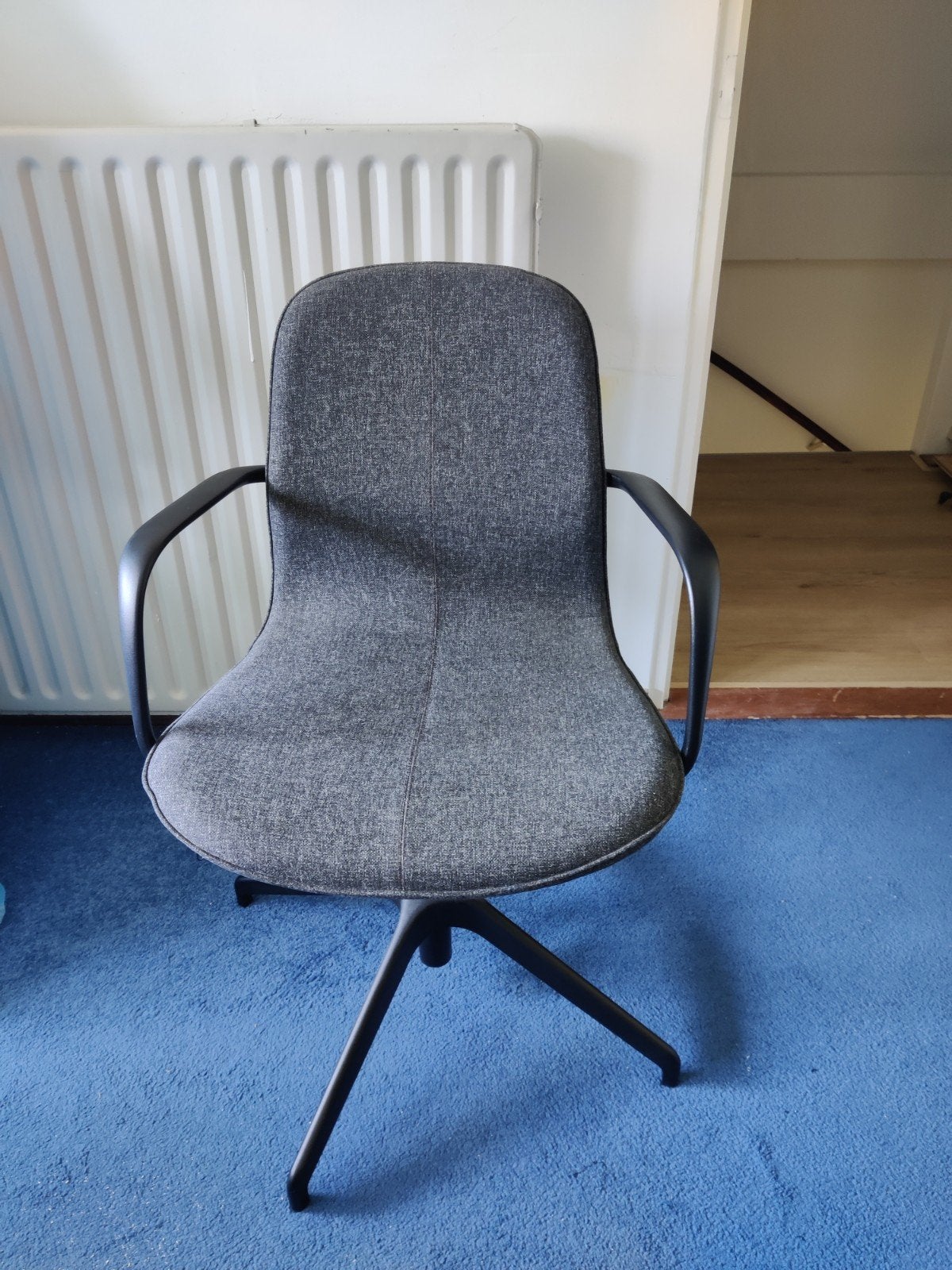 IKEA LANGFJALL Bureaustoel - Zo goed als nieuw, Ophalen, Zo goed als nieuw, Grijs, Bureaustoel