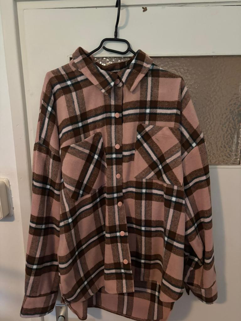 Ruitenvest/blouse Primark Maat 48, Ophalen of Verzenden, Zo goed als nieuw, Maat 46/48 (XL) of groter, Zwart