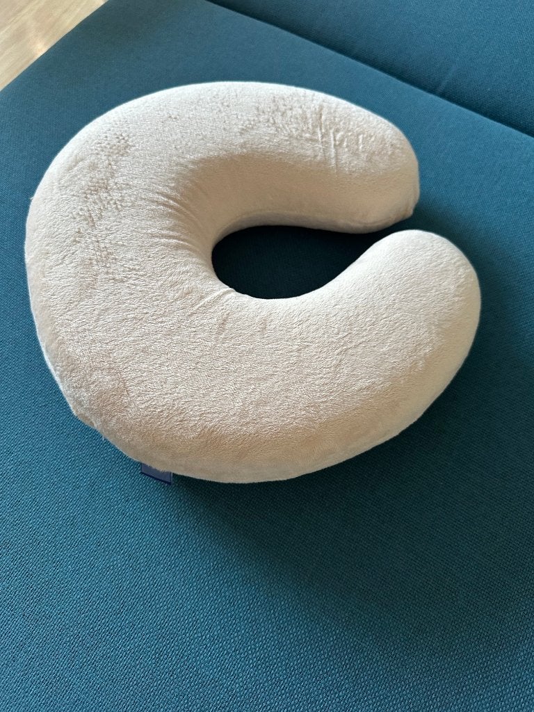 gezicht kussen, Beige, Nieuw, Ophalen of Verzenden, Overige vormen