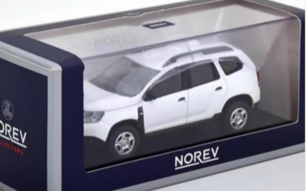 DACIA DUSTER 2017 WIT schaal 1/43 NOREV ref. 509008, Verzenden, Nieuw, Auto, Norev