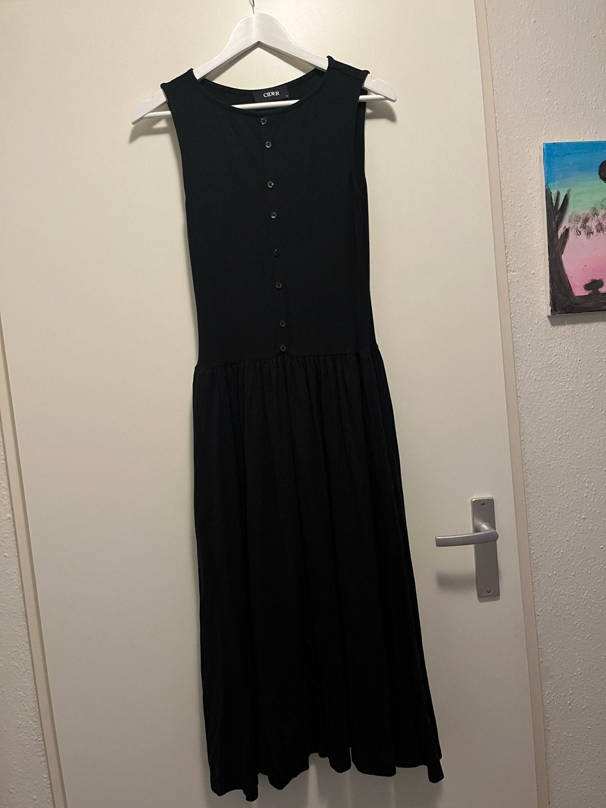 Cider jurk maat S met zakken, Kleding | Dames, Zwart, Ophalen of Verzenden, Maat 36 (S), Gedragen