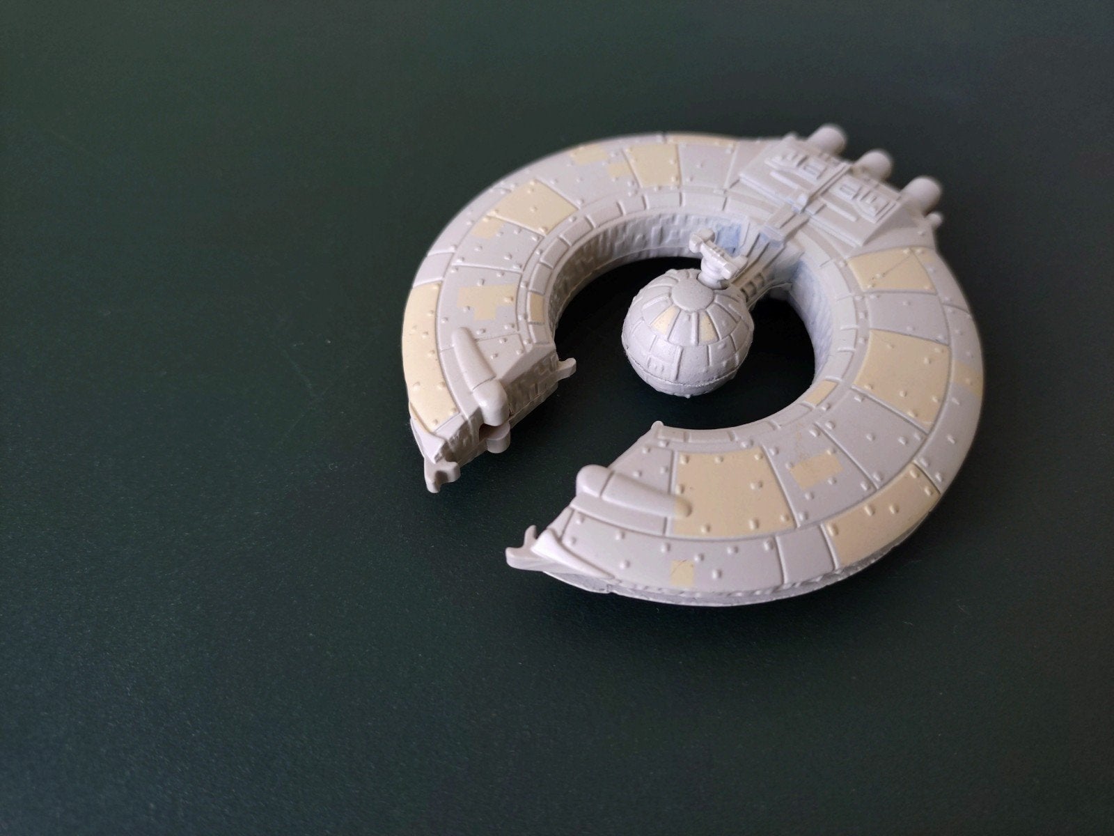 Star Wars Phantom Menace Micro Machines Federationschip, Verzamelen, Star Wars, Ophalen of Verzenden, Gebruikt, Actiefiguurtje