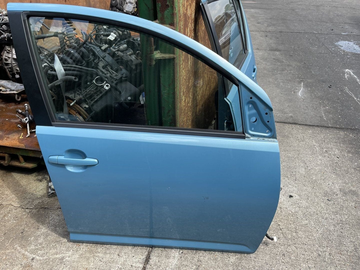 Rechter voor portier Daihatsu Sirion 2 1.0-12V Trend 2007, Gebruikt, Daihatsu, -, Deur