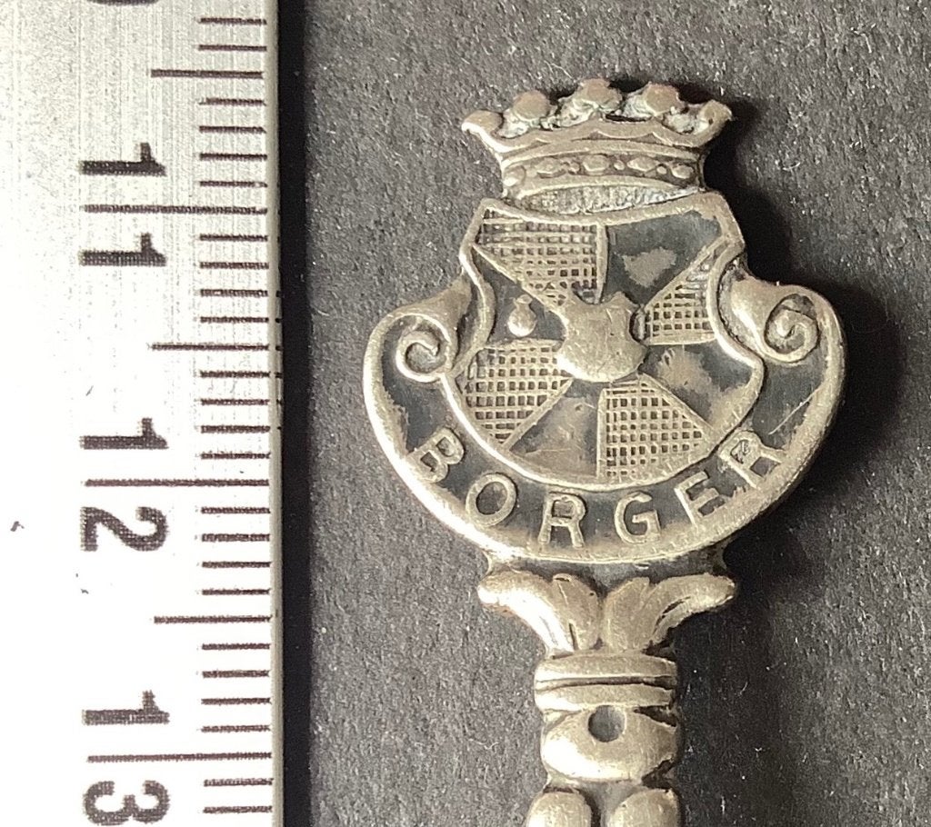 lepel, Borger, gemeentewapen (L27, Ophalen of Verzenden, Gebruikt