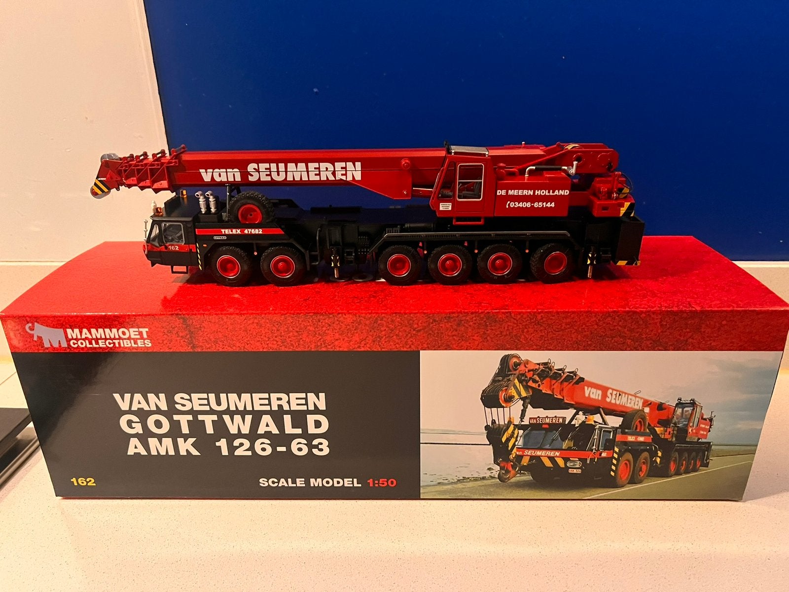 Van seumeren 1:50, Ophalen of Verzenden, Zo goed als nieuw, Bus of Vrachtwagen