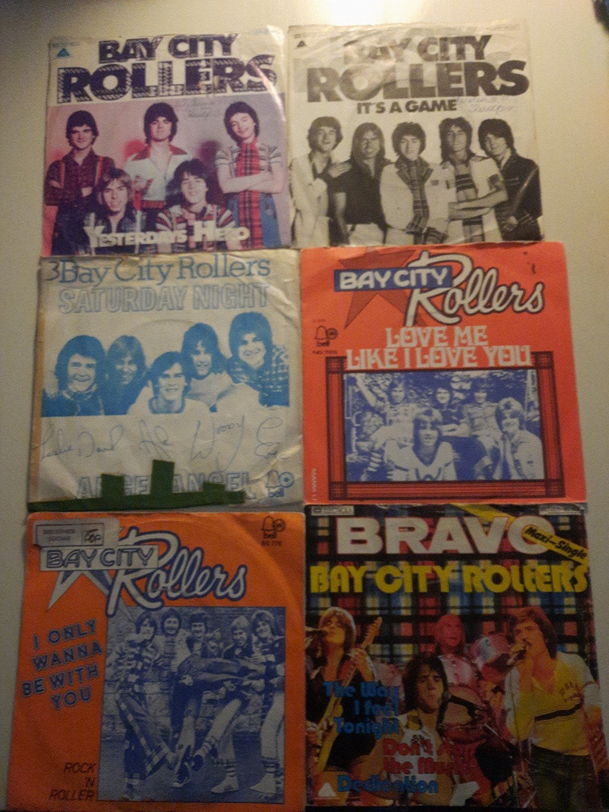 11x vinyl singels van The Bay City Rollers, Cd's en Dvd's, Vinyl Singles, Ophalen of Verzenden, Zo goed als nieuw, Pop
