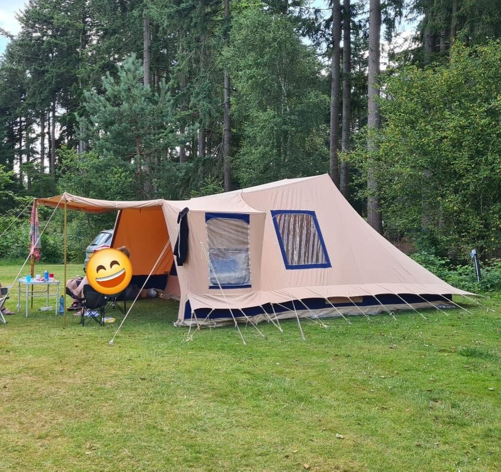 6 persoons Stormtent Steenuil 6, Caravans en Kamperen, Tenten, Ophalen
