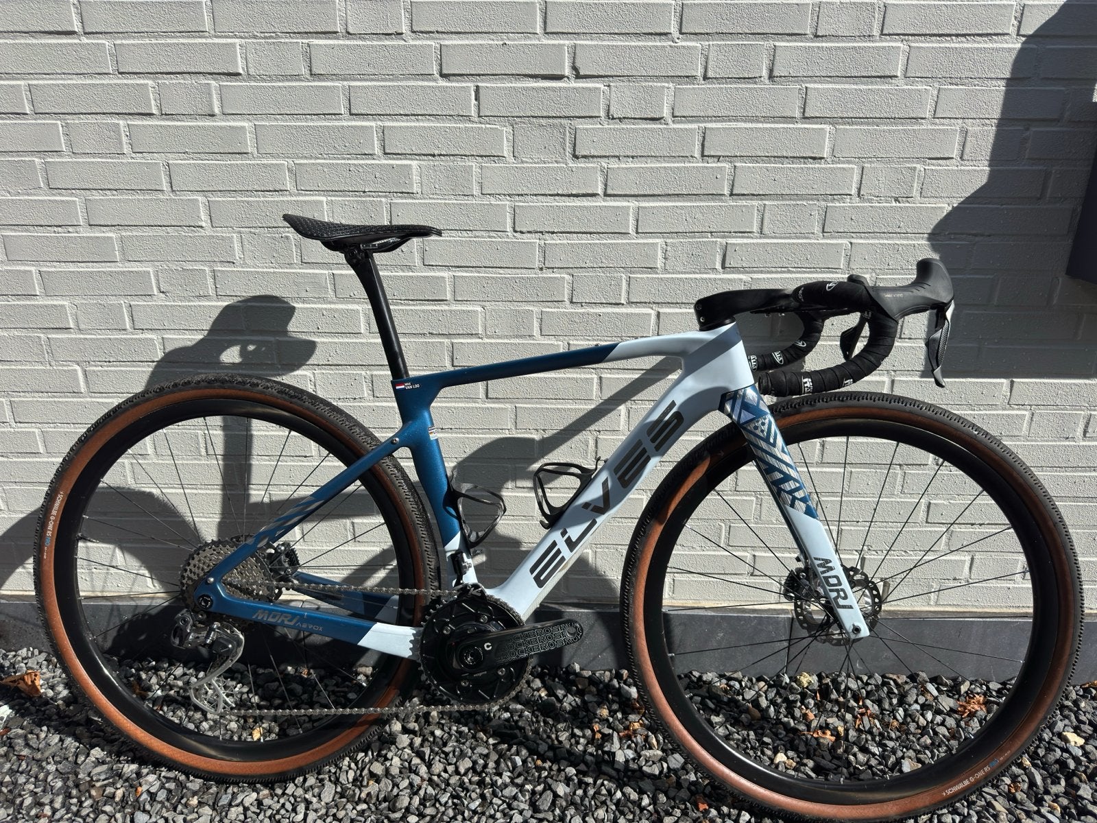 Elves Mori AeroX Carbon Gravelfiets - GRX Di2 - power meter, Gebruikt, 10 tot 15 versnellingen, 49 tot 53 cm, Overige maten
