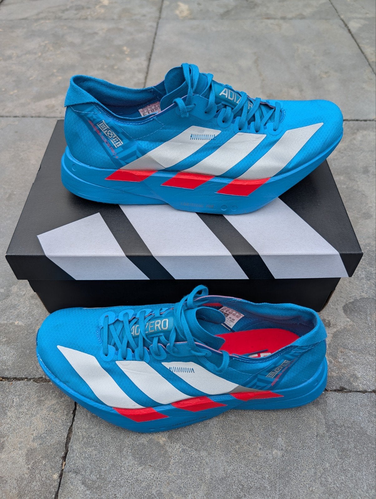 Adidas Adizero Adios Pro 4 - maat 42, Hardloopschoenen, Zo goed als nieuw, Hardlopen, Ophalen