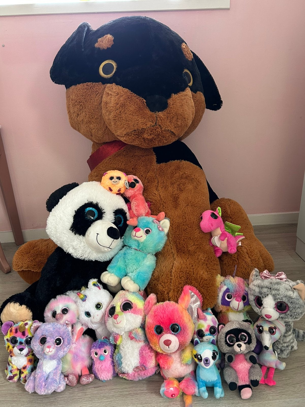 Ty Beanie Boo & grote knuffels ENORM GOEDKOOP!!!, Kinderen en Baby's, Speelgoed | Knuffels en Pluche, Ophalen, Zo goed als nieuw