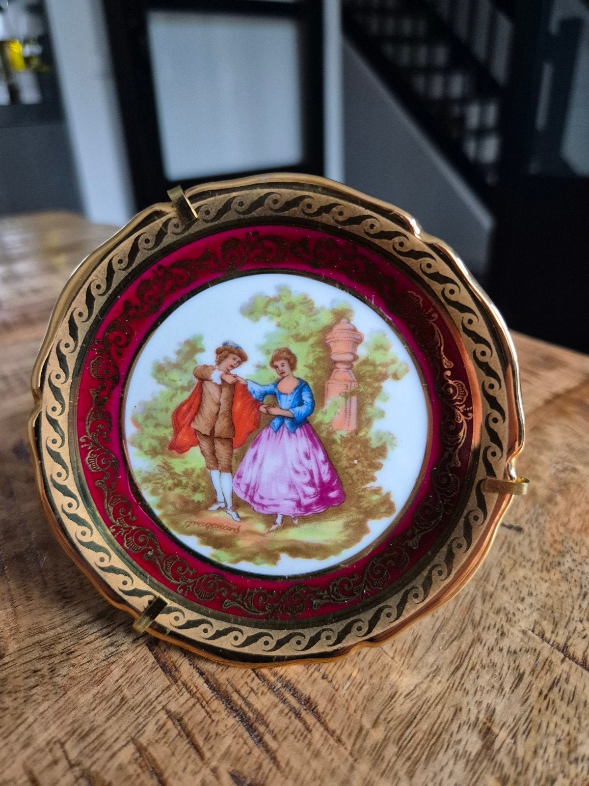 Limoges Porselein bordje 3, Ophalen of Verzenden