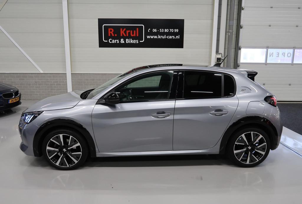 Peugeot 208 1.2 PureTech GT BTW Automaat 131pk App connect D, Stof, Gebruikt, Euro 6, 1199 cc
