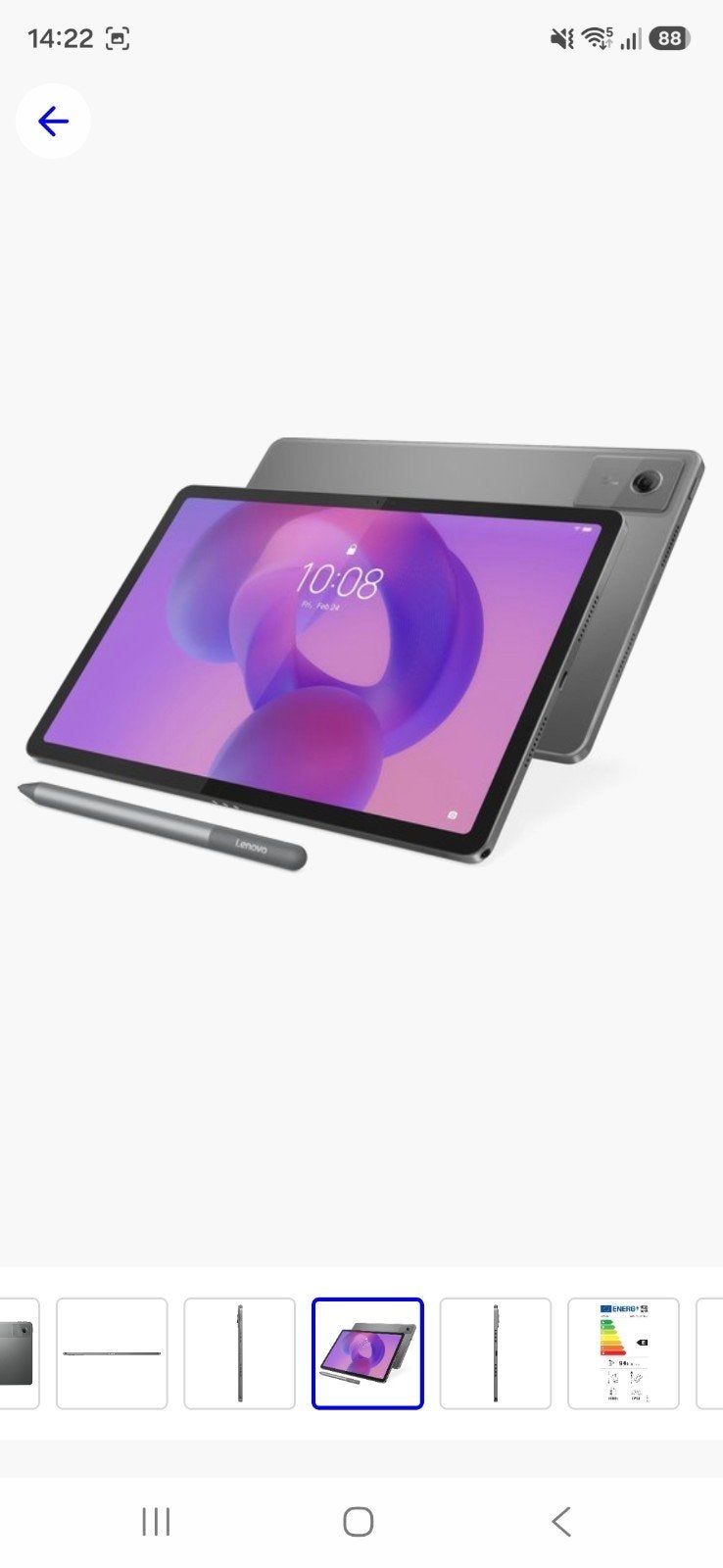 Foto 5 van Lenovo Tab P11 Gen 2 Tablet - Nieuwstaat