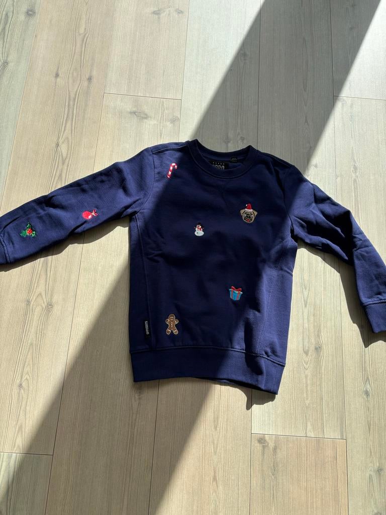 OppoSuits Kersttrui Jongen Maat 134/140, Ophalen, Zo goed als nieuw, Jongen, Trui of Vest