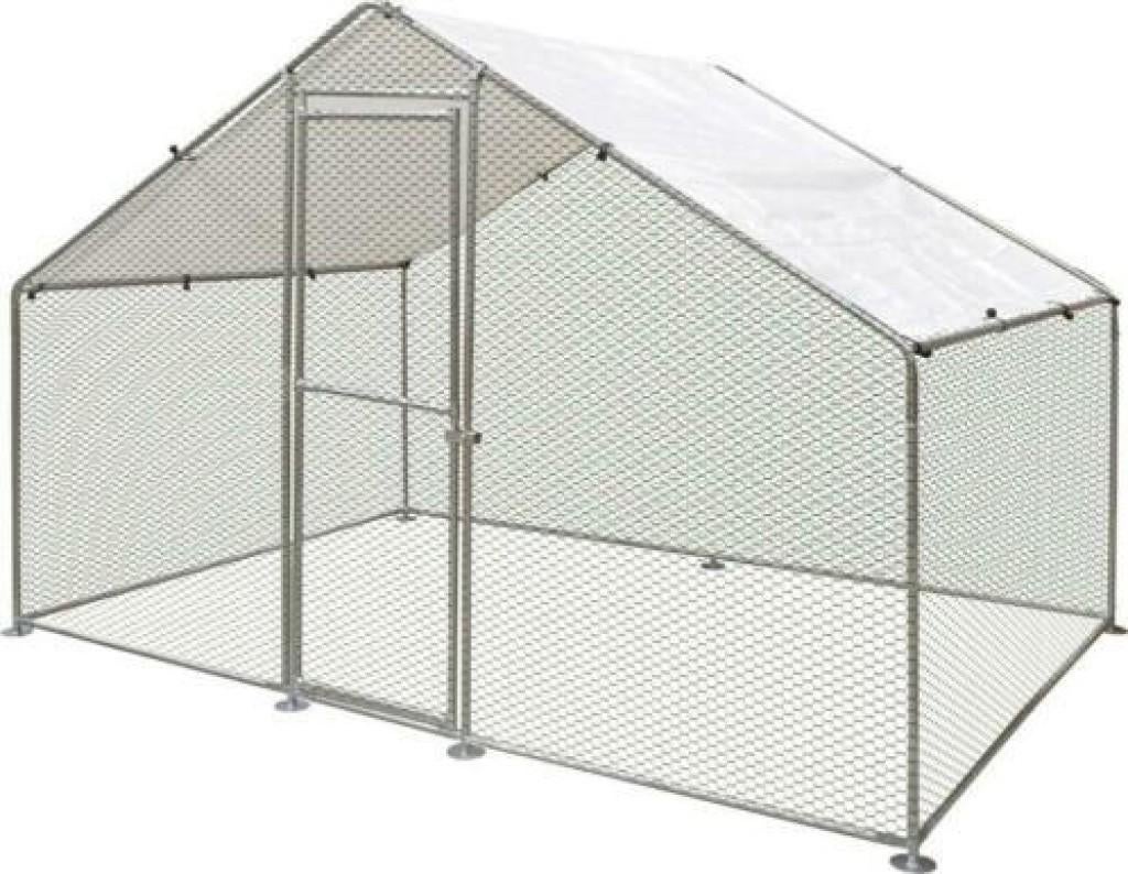 Metalen Kippenren 200x300x200 cm, Dieren en Toebehoren, Pluimvee | Toebehoren, Nieuw, Kippenhok of Kippenren, Ophalen of Verzenden