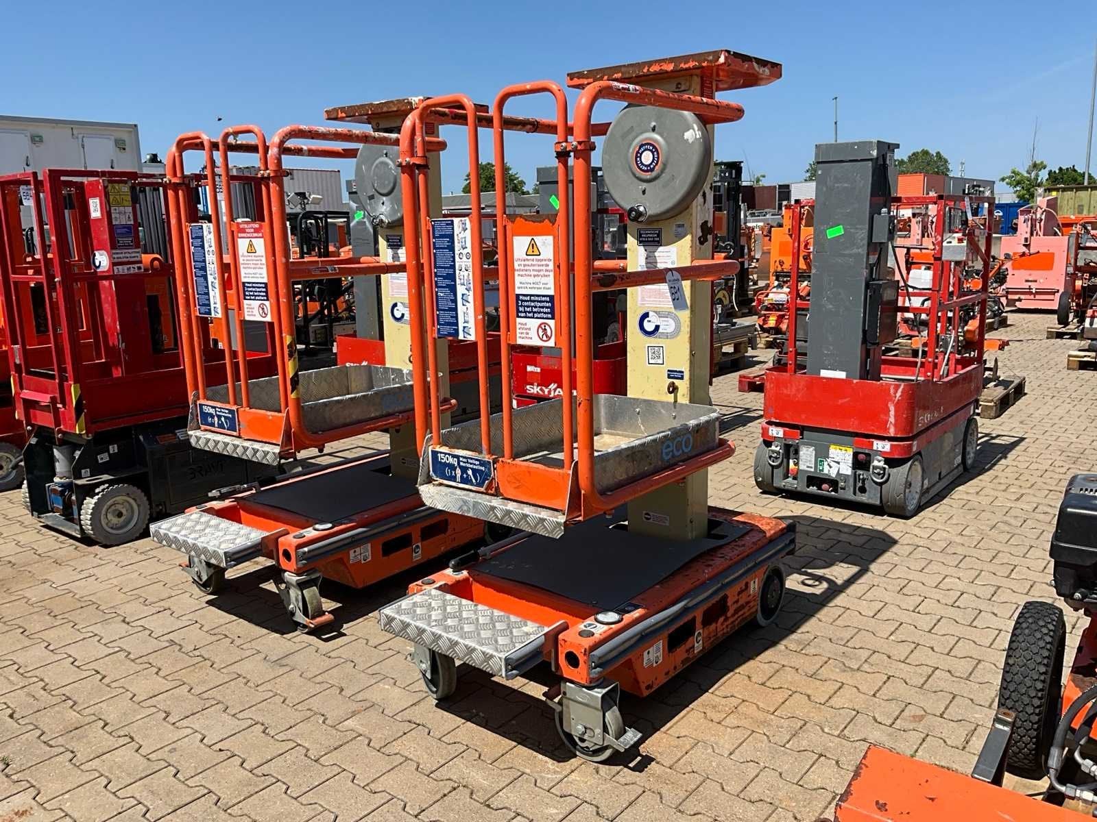 2019 JLG Power Towers Ecolift Personenlift, Zakelijke goederen