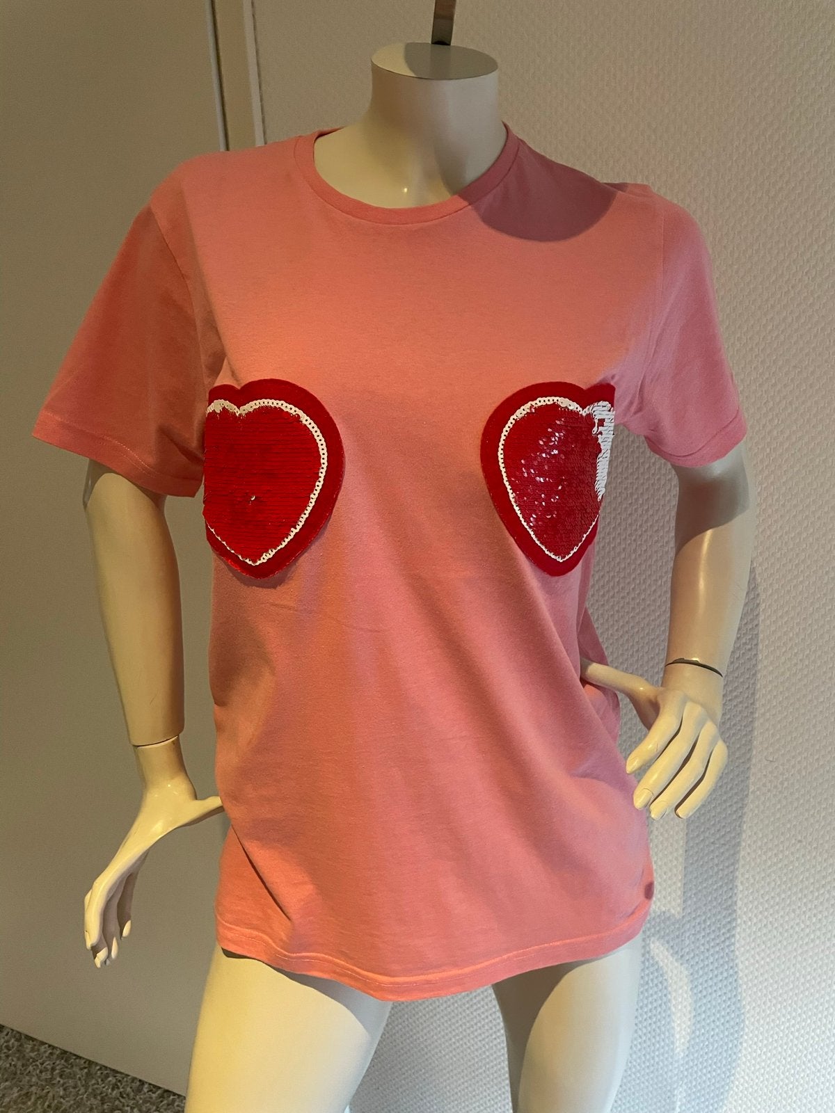 Dr martens shirt xs met paiettten en bijpassende sokken, ., Ophalen of Verzenden, Zo goed als nieuw, Korte mouw