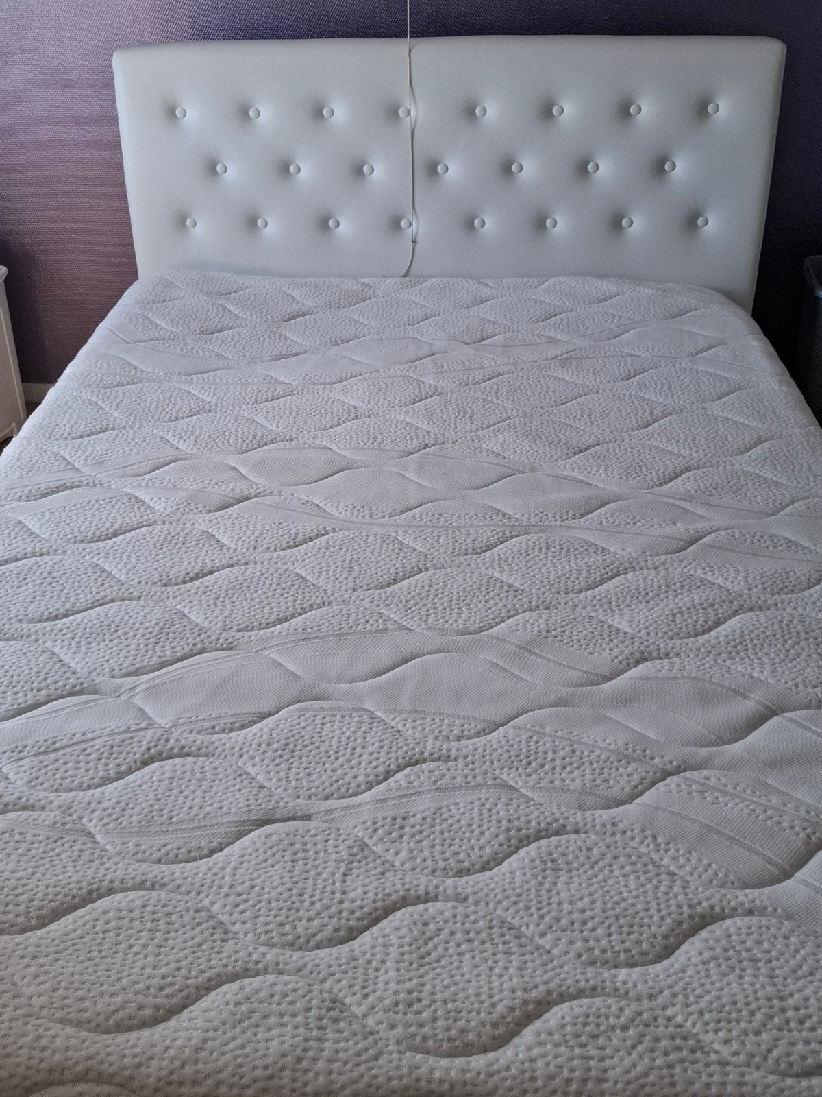 Twijfelaar, Huis en Inrichting, Slaapkamer | Boxsprings, Ophalen, Gebruikt, Twijfelaar, 140 cm