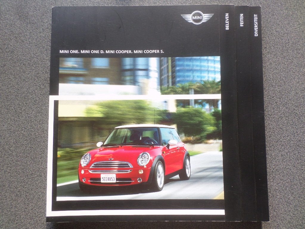 Mini One Diesel Cooper Cooper S 2005 Brochure, Ophalen of Verzenden, Zo goed als nieuw, Overige merken