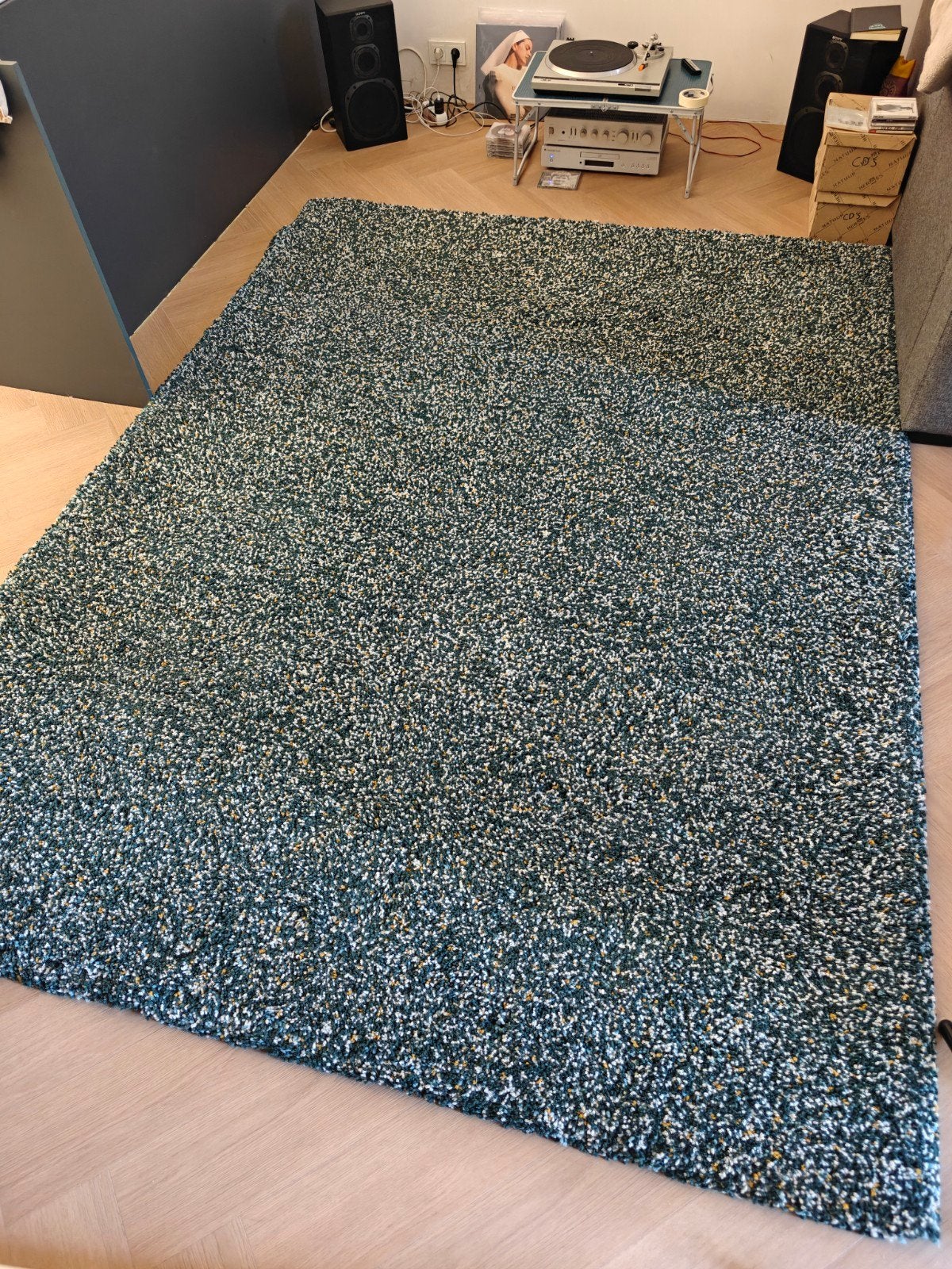 IKEA VINDUM Vloerkleed 200x270 cm, Ophalen, 200 cm of meer, Zo goed als nieuw, 200 cm of meer