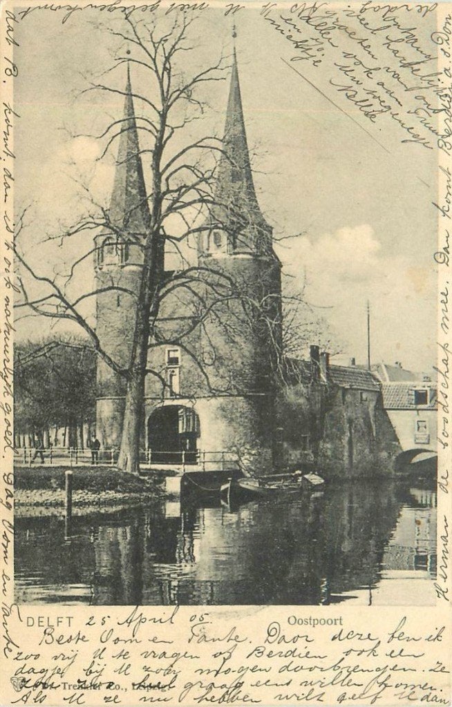 701-116-045 Delft Oostpoort, Verzenden, Voor 1920, Zuid-Holland