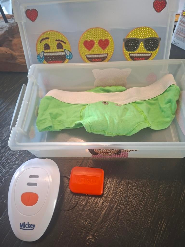 Plaswekker Mickey met 1 onderbroek - Zo goed als nieuw, Ophalen, Zo goed als nieuw