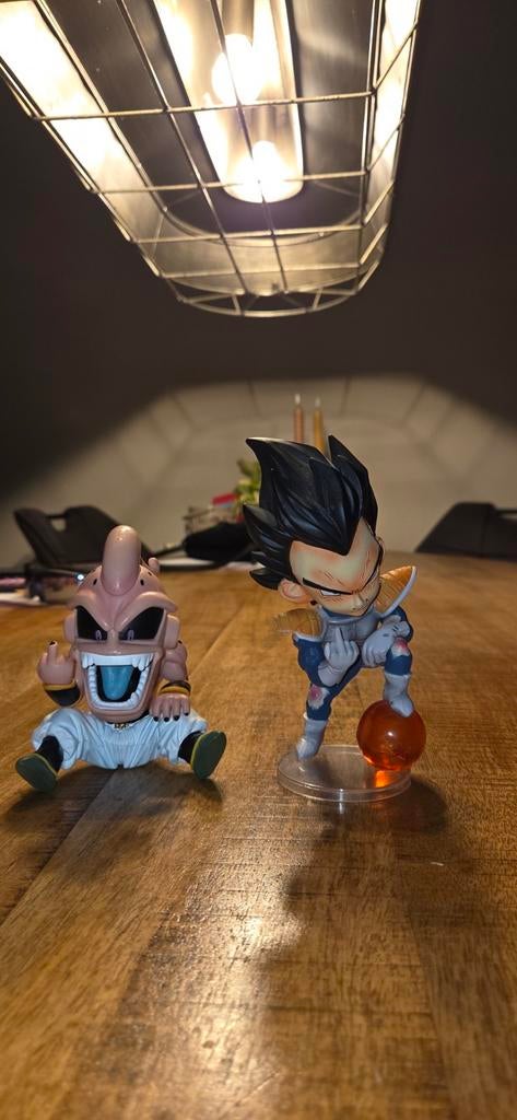 Dragon Ball Z Vegeta & Majin Buu beeldjes, Ophalen of Verzenden