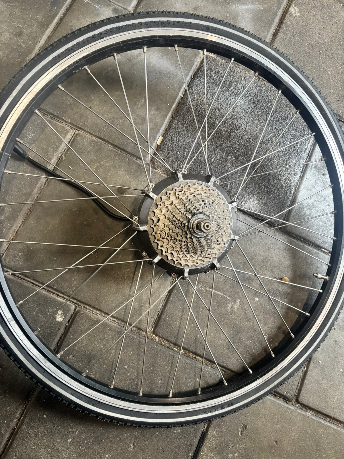 Complete e bike ombouwset 28 inch, Fietsen en Brommers, Ophalen, Gebruikt, Motor, Overige materialen