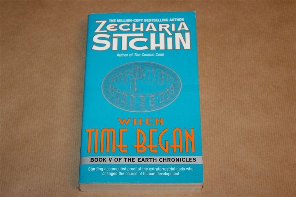 When Time Began — Sitchin, Earth Chronicles Deel 5, Ophalen of Verzenden, Gelezen, Overige onderwerpen, Achtergrond en Informatie