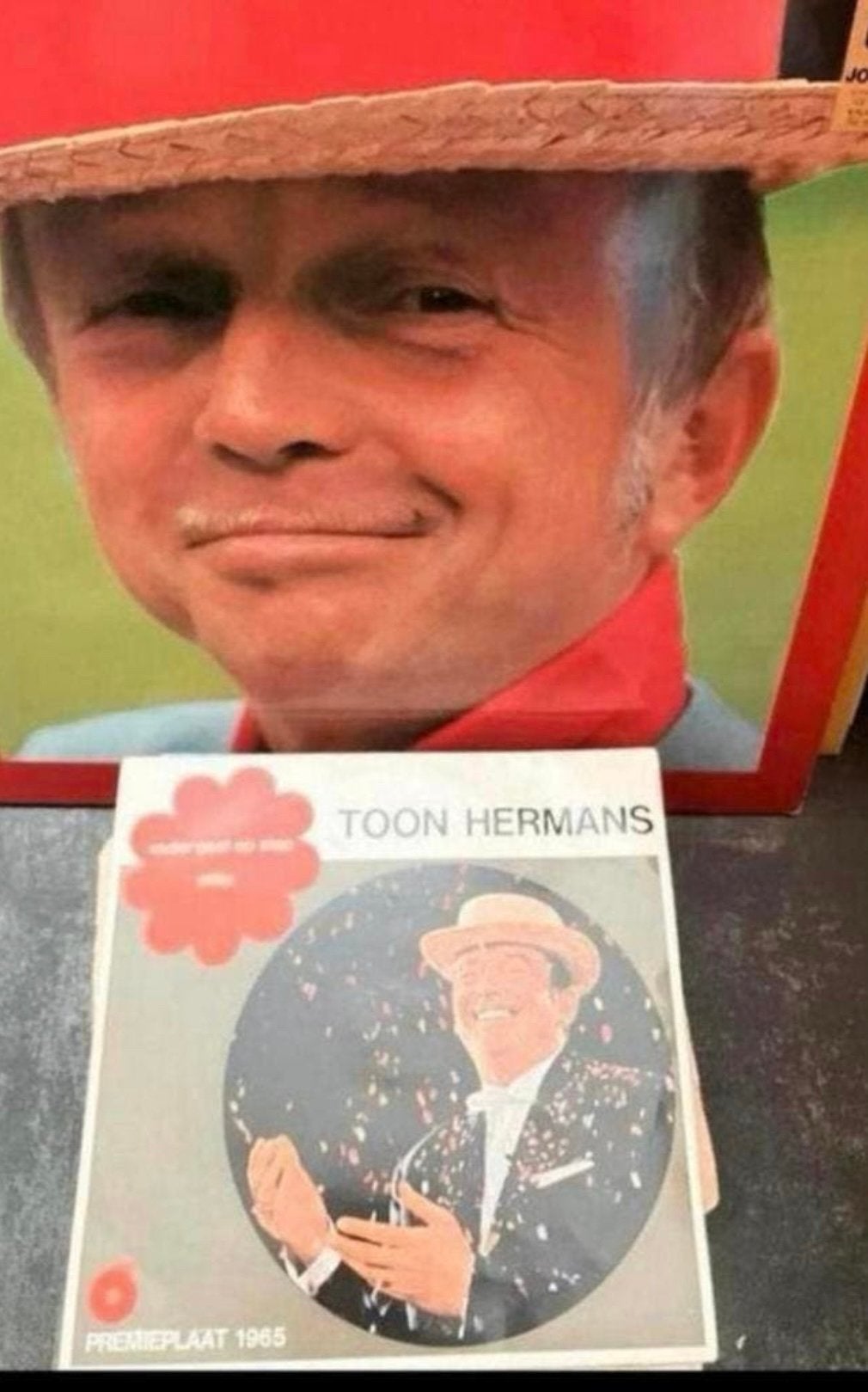 Toon Hermans ,unieke dubbel elpee+speciale single, LP, Overige formaten, Ophalen of Verzenden, Zo goed als nieuw
